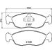 Hella Bremsbelagsatz, Scheibenbremse 8DB 355 008-291 Hella Bremsbelagsatz, Scheibenbremse 8DB 355 008-291