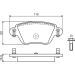 BOSCH Bremsbelagsatz, Scheibenbremse 0 986 424 671 BOSCH Bremsbelagsatz, Scheibenbremse 0 986 424 671