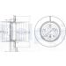 Delphi Bremsscheibe BG3872 Delphi Bremsscheibe BG3872