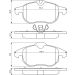 BOSCH Bremsbelagsatz, Scheibenbremse 0 986 494 044 BOSCH Bremsbelagsatz, Scheibenbremse 0 986 494 044