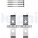 Delphi Zubehörsatz, Scheibenbremsbelag LX0595