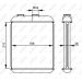 NRF Wärmetauscher, Innenraumheizung ohne Rohr 53215