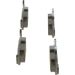 BOSCH Bremsbelagsatz, Scheibenbremse 0 986 494 715