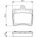 BOSCH Bremsbelagsatz, Scheibenbremse 0 986 494 017 BOSCH Bremsbelagsatz, Scheibenbremse 0 986 494 017