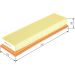 BOSCH 1 457 433 592 Luftfilter BOSCH 1 457 433 592 Luftfilter