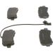 BOSCH Bremsbelagsatz, Scheibenbremse 0 986 494 500