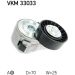 Spannrolle, Keilrippenriemen VKM 33033 Spannrolle, Keilrippenriemen VKM 33033