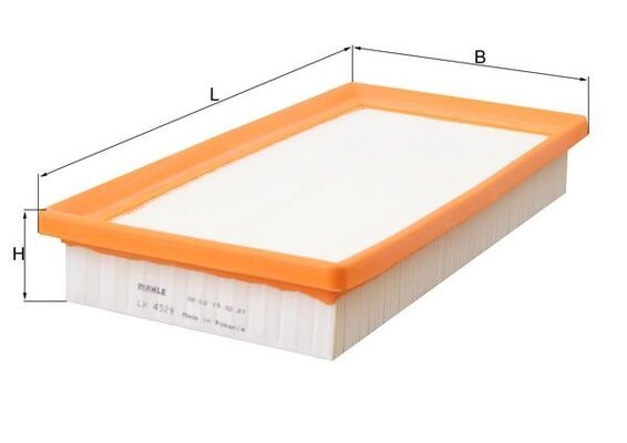 Knecht Luftfilter LX 4529