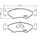 Hella Bremsbelagsatz, Scheibenbremse 8DB 355 008-331 Hella Bremsbelagsatz, Scheibenbremse 8DB 355 008-331