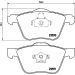 Brembo Bremsbelagsatz, Scheibenbremse PRIME LINE P 86 022 Brembo Bremsbelagsatz, Scheibenbremse PRIME LINE P 86 022