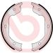 Brembo Bremsbackensatz, Feststellbremse ESSENTIAL LINE S 06 511