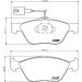 Hella Bremsbelagsatz, Scheibenbremse 8DB 355 007-931 Hella Bremsbelagsatz, Scheibenbremse 8DB 355 007-931