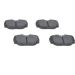 BOSCH Bremsbelagsatz, Scheibenbremse 0 986 424 564 BOSCH Bremsbelagsatz, Scheibenbremse 0 986 424 564
