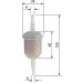 BOSCH Kraftstofffilter 0 450 904 058