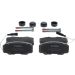 BOSCH Bremsbelagsatz, Scheibenbremse 0 986 494 391