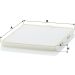 MANN-FILTER CU 2326 Innenraumfilter, Partikelfilter MANN-FILTER CU 2326 Innenraumfilter, Partikelfilter