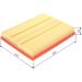 BOSCH 1 457 433 281 Luftfilter BOSCH 1 457 433 281 Luftfilter