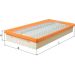 Knecht Luftfilter LX 348