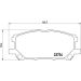 Brembo Bremsbelagsatz, Scheibenbremse PRIME LINE P 83 067 Brembo Bremsbelagsatz, Scheibenbremse PRIME LINE P 83 067