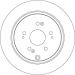 TRW Bremsscheibe DF7374 TRW Bremsscheibe DF7374