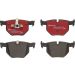 Brembo Bremsbelagsatz, Scheibenbremse XTRA LINE P 06 039X Brembo Bremsbelagsatz, Scheibenbremse XTRA LINE P 06 039X