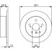 Bremsscheibe 0 986 479 C21 Bremsscheibe 0 986 479 C21