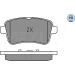 Meyle Bremsbelagsatz, Scheibenbremse MEYLE-PD: Advanced performance and design 025 252 1516/PD
