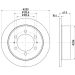 Bremsscheibe 8DD 355 112-001 Bremsscheibe 8DD 355 112-001