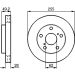 BOSCH Bremsscheibe 0 986 478 726 BOSCH Bremsscheibe 0 986 478 726