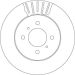 TRW Bremsscheibe DF4498