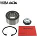 SKF Radlagersatz VKBA 6636