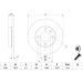 BOSCH Bremsscheibe 0 986 478 011