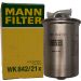 Mann-Filter Kraftstofffilter WK 842/21 X Mann-Filter Kraftstofffilter WK 842/21 X