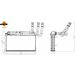 NRF Wärmetauscher, Innenraumheizung EASY FIT 54437 NRF Wärmetauscher, Innenraumheizung EASY FIT 54437