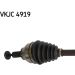 SKF Antriebswelle VKJC 4919 SKF Antriebswelle VKJC 4919