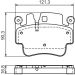 BOSCH Bremsbelagsatz, Scheibenbremse 0 986 494 281 BOSCH Bremsbelagsatz, Scheibenbremse 0 986 494 281