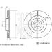 Blue Print Bremsscheibe ADBP430013