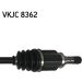 SKF Antriebswelle VKJC 8362