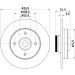 Hella Bremsscheibe PRO 8DD 355 123-301