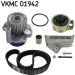 SKF Wasserpumpe + Zahnriemensatz VKMC 01942