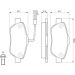BOSCH Bremsbelagsatz, Scheibenbremse 0 986 494 114 BOSCH Bremsbelagsatz, Scheibenbremse 0 986 494 114