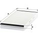 MANN-FILTER CU 6076 Innenraumfilter, Partikelfilter MANN-FILTER CU 6076 Innenraumfilter, Partikelfilter