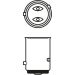 BOSCH Glühlampe, Brems-/Schlusslicht Pure Light WS 1 987 302 215