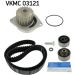 SKF Wasserpumpe + Zahnriemensatz VKMC 03121