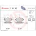 Brembo Bremsbelagsatz, Scheibenbremse PRIME LINE P 23 127 Brembo Bremsbelagsatz, Scheibenbremse PRIME LINE P 23 127