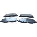 Bremsbelagsatz, Scheibenbremse QUARO SILVER CERAMIC QP8945C Bremsbelagsatz, Scheibenbremse QUARO SILVER CERAMIC QP8945C