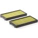 MANN-FILTER FP 3124-2 Innenraumfilter FreciousPlus Aktivkohlefilter mit Polyphenol, antibakteriell, Feinstaubfilter (PM 2.5)