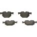 BOSCH Bremsbelagsatz, Scheibenbremse 0 986 494 862