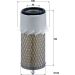 MANN-FILTER C 934 X Luftfilter MANN-FILTER C 934 X Luftfilter