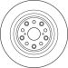 Bremsscheibe TRW SINGLE DF6038S
